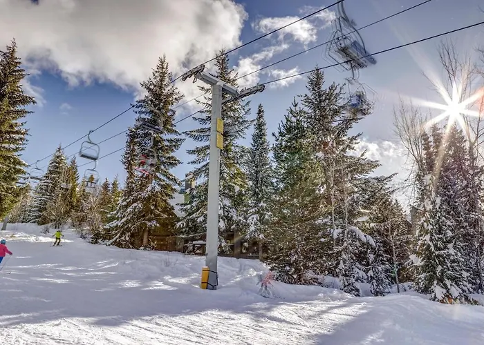 Pinnacle Ridge 38 - 5 Steps Away From The Ski Run, Wood Fireplace Whistler