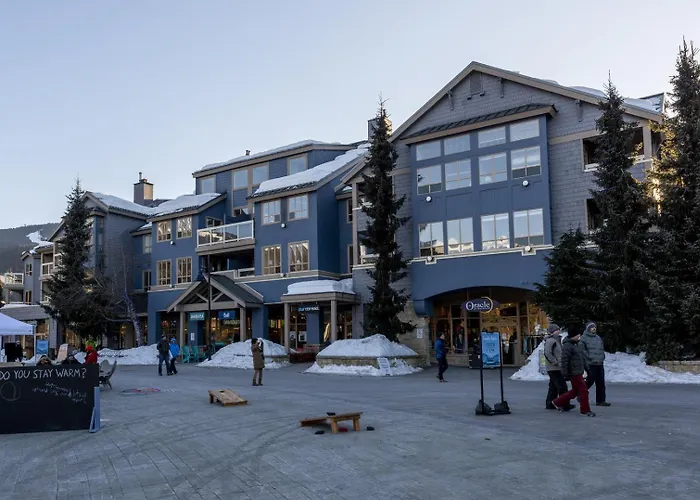 Amazing Village Condo With Unparalleled Mountain Views Overlooking The Olympic Plaza Whistler